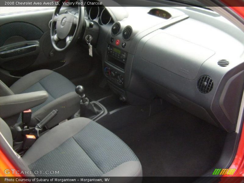 Victory Red / Charcoal 2008 Chevrolet Aveo Aveo5 LS