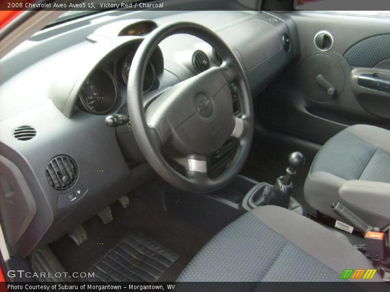 Victory Red / Charcoal 2008 Chevrolet Aveo Aveo5 LS