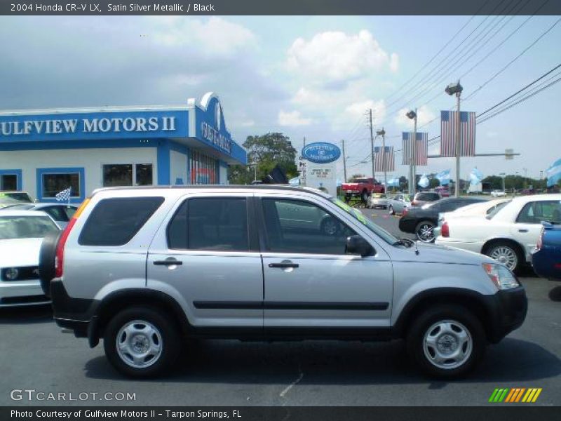 Satin Silver Metallic / Black 2004 Honda CR-V LX