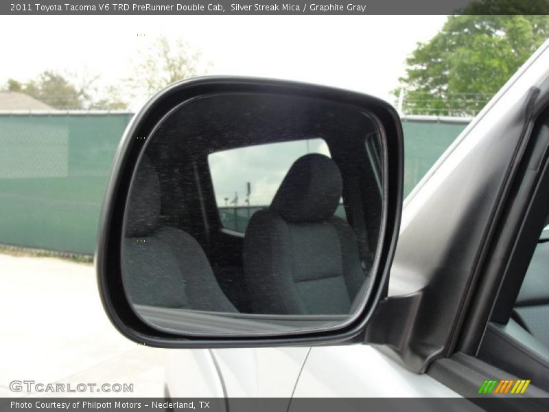 Silver Streak Mica / Graphite Gray 2011 Toyota Tacoma V6 TRD PreRunner Double Cab