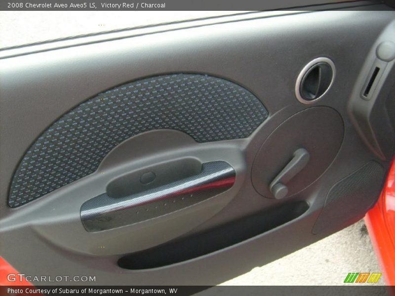 Victory Red / Charcoal 2008 Chevrolet Aveo Aveo5 LS