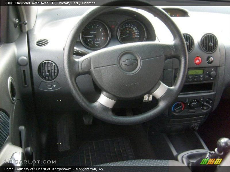 Victory Red / Charcoal 2008 Chevrolet Aveo Aveo5 LS