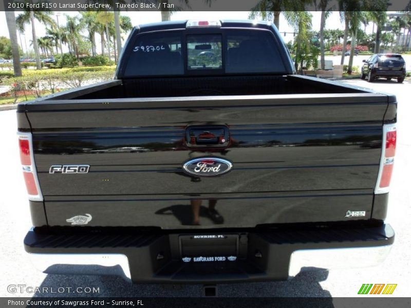 Tuxedo Black / Tan 2010 Ford F150 Lariat SuperCrew