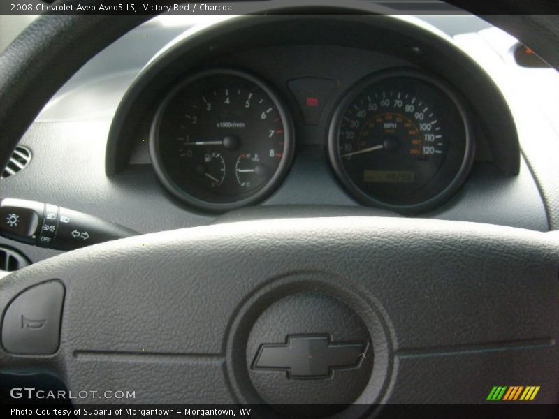 Victory Red / Charcoal 2008 Chevrolet Aveo Aveo5 LS