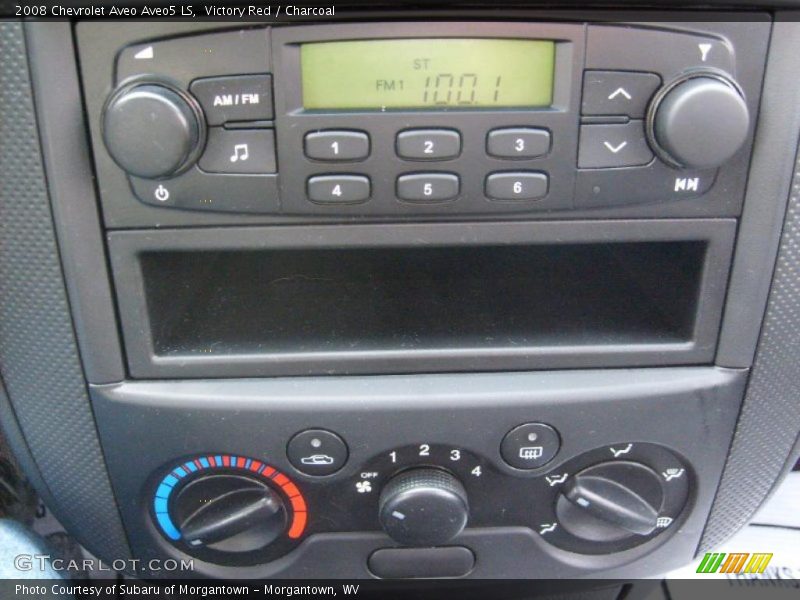 Victory Red / Charcoal 2008 Chevrolet Aveo Aveo5 LS