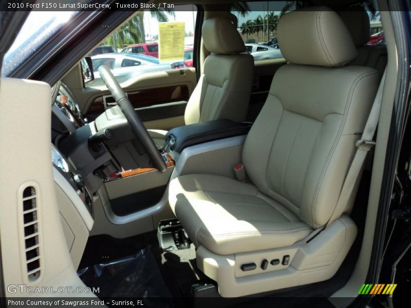  2010 F150 Lariat SuperCrew Tan Interior