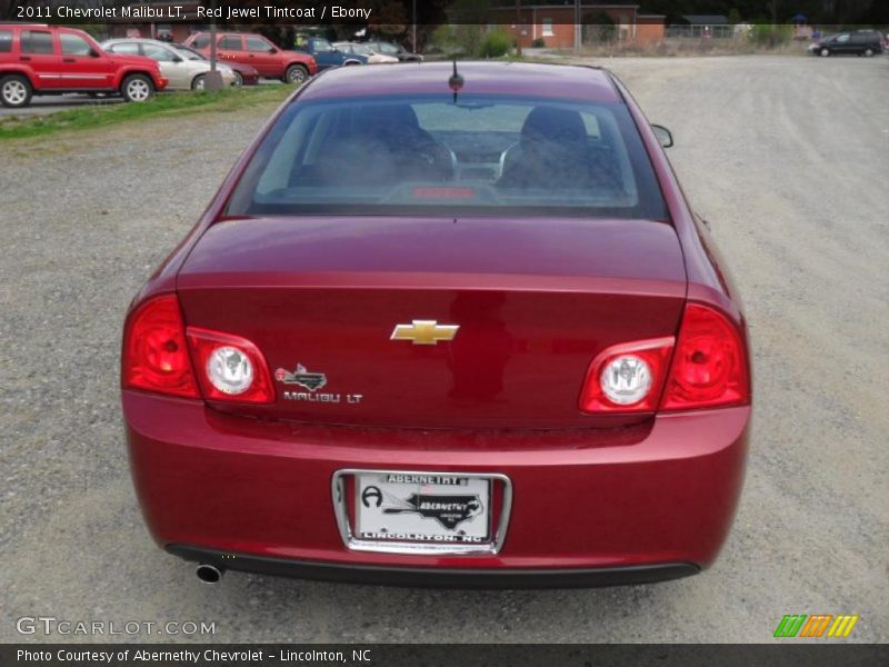Red Jewel Tintcoat / Ebony 2011 Chevrolet Malibu LT