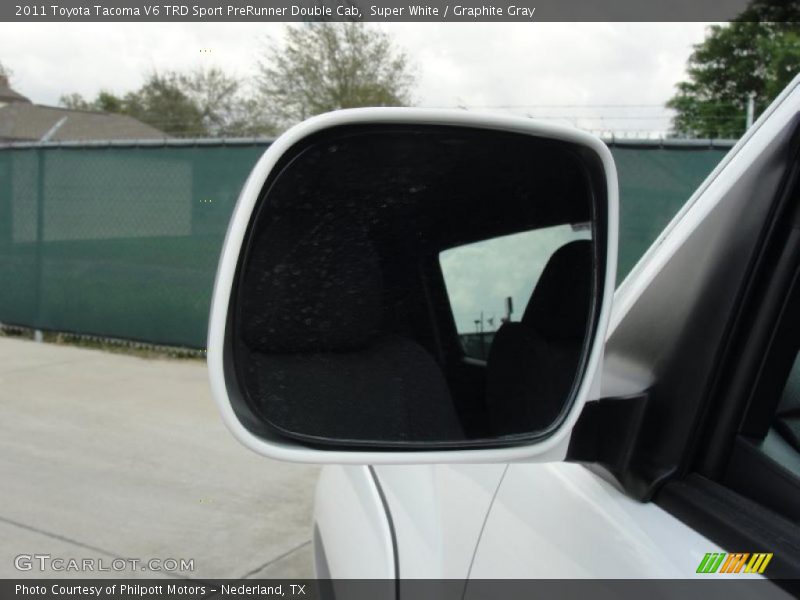 Super White / Graphite Gray 2011 Toyota Tacoma V6 TRD Sport PreRunner Double Cab