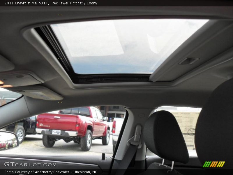 Red Jewel Tintcoat / Ebony 2011 Chevrolet Malibu LT