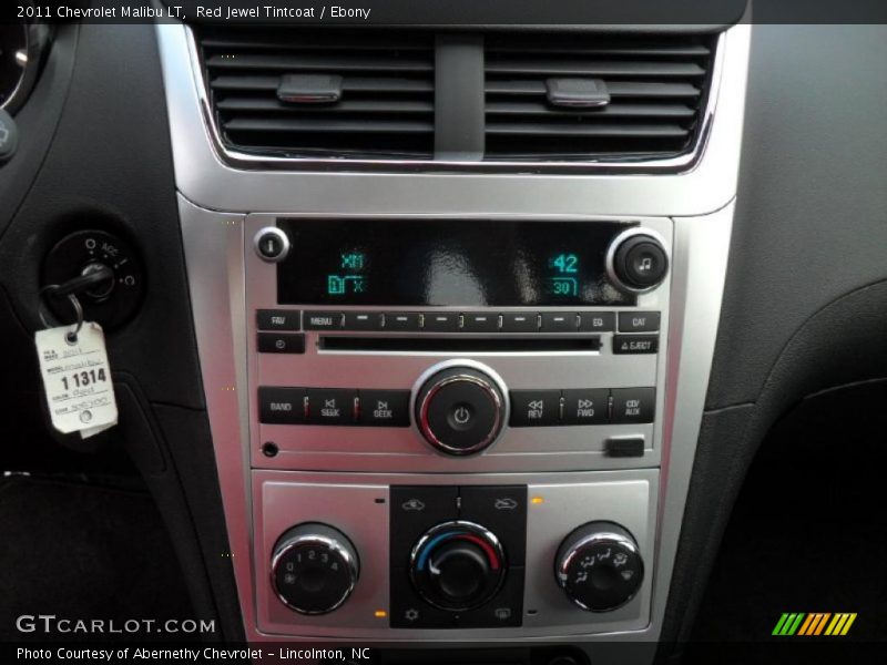 Red Jewel Tintcoat / Ebony 2011 Chevrolet Malibu LT