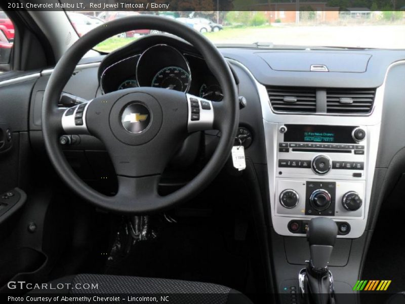 Red Jewel Tintcoat / Ebony 2011 Chevrolet Malibu LT