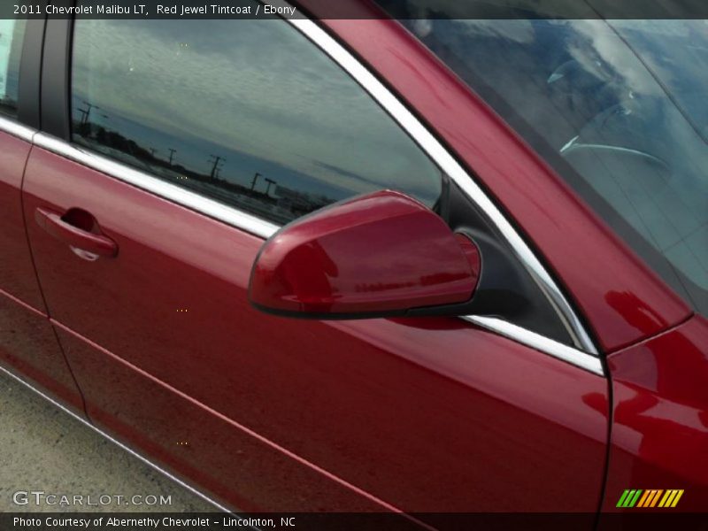 Red Jewel Tintcoat / Ebony 2011 Chevrolet Malibu LT