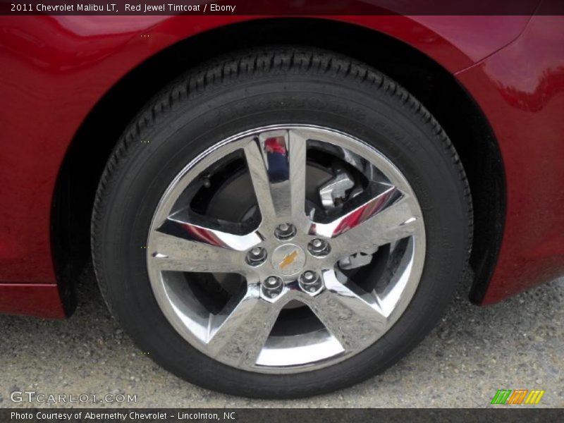 Red Jewel Tintcoat / Ebony 2011 Chevrolet Malibu LT