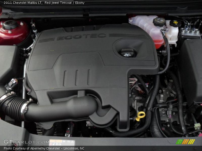 Red Jewel Tintcoat / Ebony 2011 Chevrolet Malibu LT