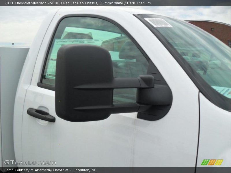 Summit White / Dark Titanium 2011 Chevrolet Silverado 2500HD Regular Cab Chassis
