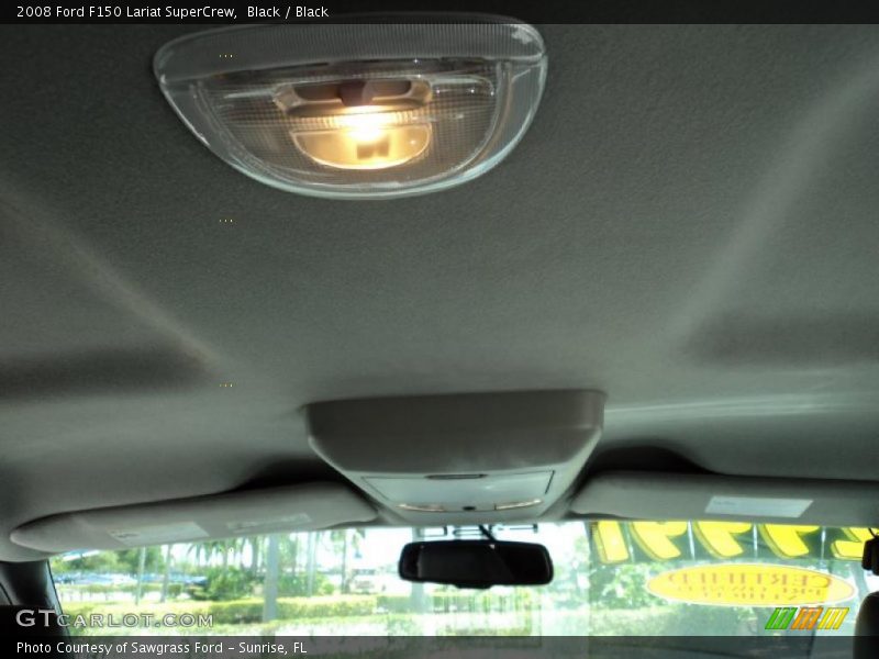 Black / Black 2008 Ford F150 Lariat SuperCrew