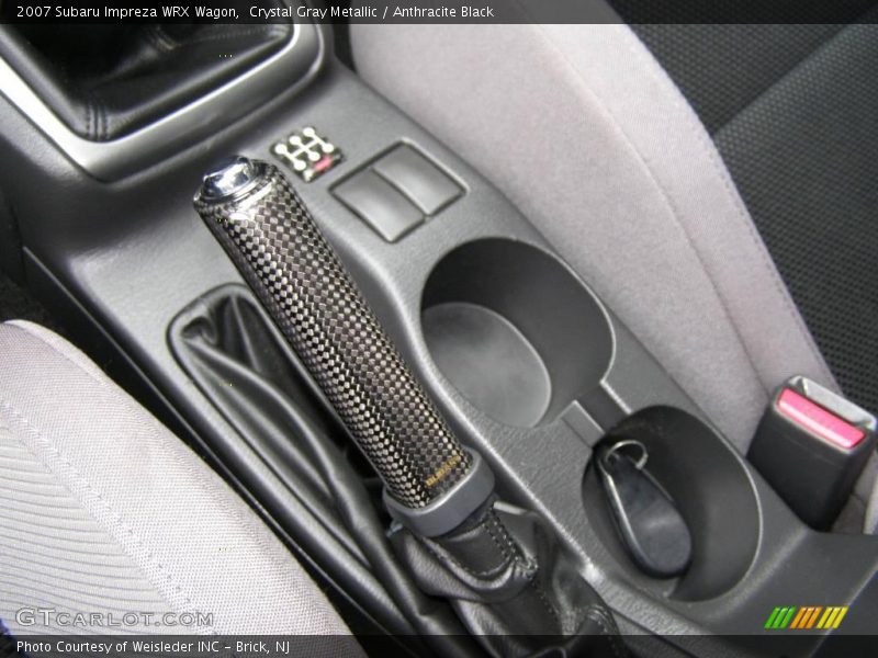 Crystal Gray Metallic / Anthracite Black 2007 Subaru Impreza WRX Wagon