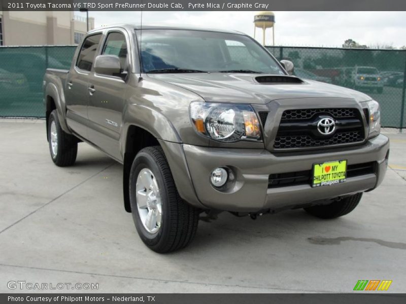 Pyrite Mica / Graphite Gray 2011 Toyota Tacoma V6 TRD Sport PreRunner Double Cab
