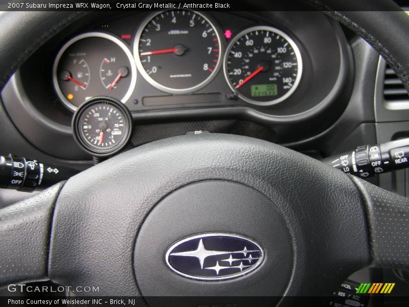 Crystal Gray Metallic / Anthracite Black 2007 Subaru Impreza WRX Wagon