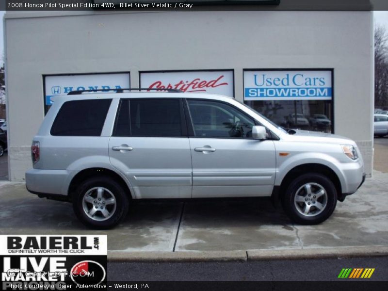 Billet Silver Metallic / Gray 2008 Honda Pilot Special Edition 4WD