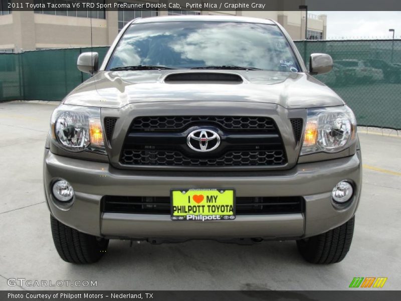 Pyrite Mica / Graphite Gray 2011 Toyota Tacoma V6 TRD Sport PreRunner Double Cab
