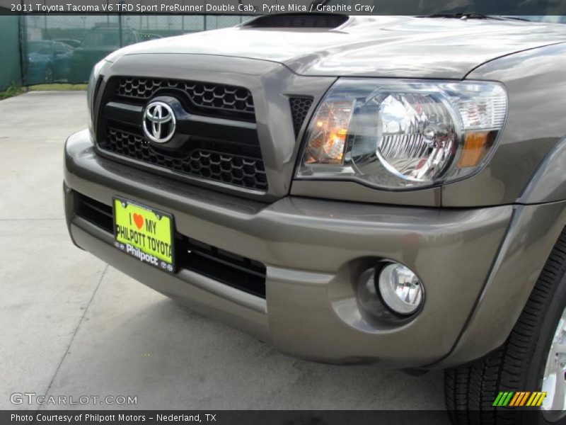 Pyrite Mica / Graphite Gray 2011 Toyota Tacoma V6 TRD Sport PreRunner Double Cab