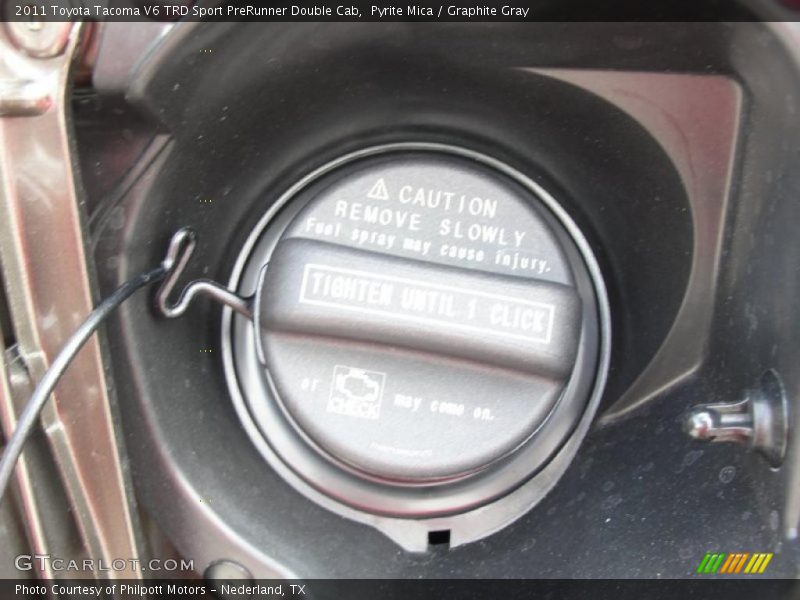 Pyrite Mica / Graphite Gray 2011 Toyota Tacoma V6 TRD Sport PreRunner Double Cab