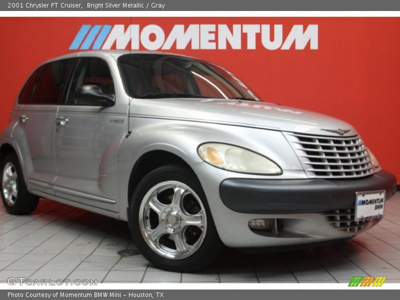 Bright Silver Metallic / Gray 2001 Chrysler PT Cruiser