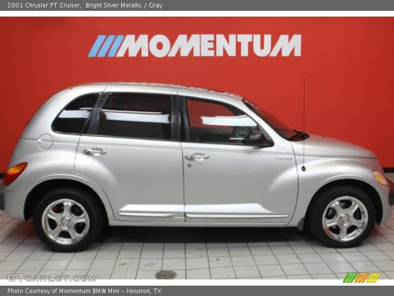 Bright Silver Metallic / Gray 2001 Chrysler PT Cruiser