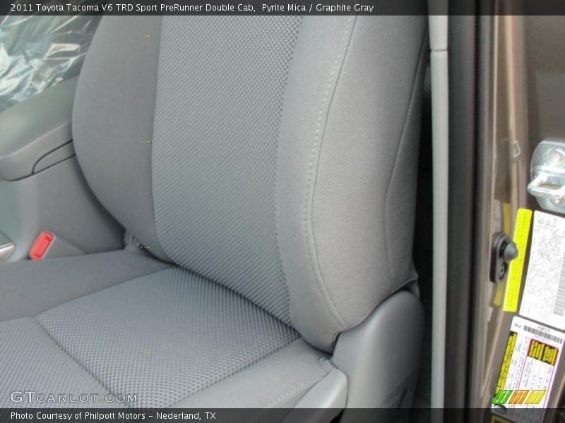 Pyrite Mica / Graphite Gray 2011 Toyota Tacoma V6 TRD Sport PreRunner Double Cab