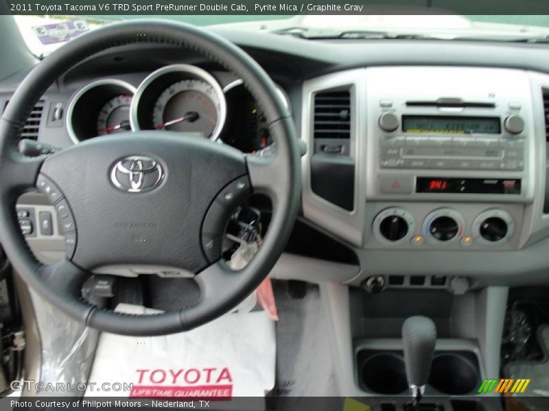 Pyrite Mica / Graphite Gray 2011 Toyota Tacoma V6 TRD Sport PreRunner Double Cab