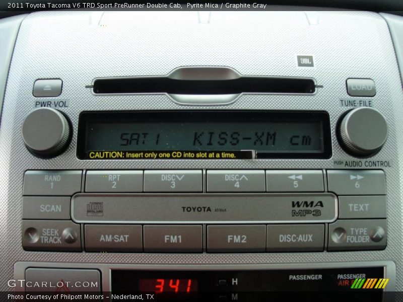 Pyrite Mica / Graphite Gray 2011 Toyota Tacoma V6 TRD Sport PreRunner Double Cab