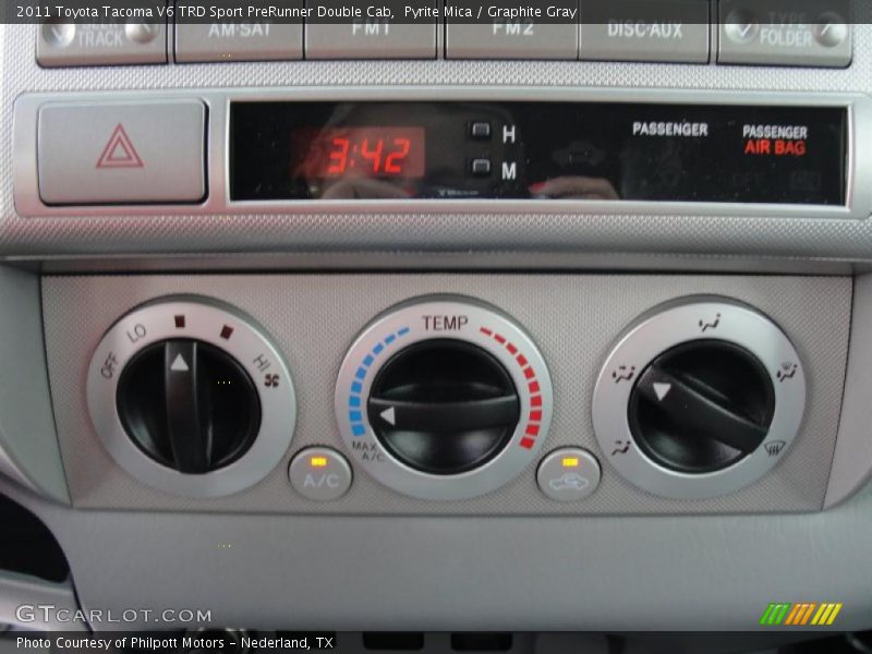 Pyrite Mica / Graphite Gray 2011 Toyota Tacoma V6 TRD Sport PreRunner Double Cab