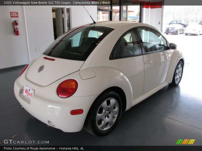 Campanella White / Black 2003 Volkswagen New Beetle GLS TDI Coupe