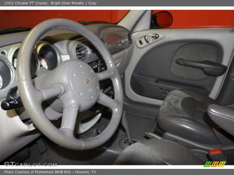 Bright Silver Metallic / Gray 2001 Chrysler PT Cruiser