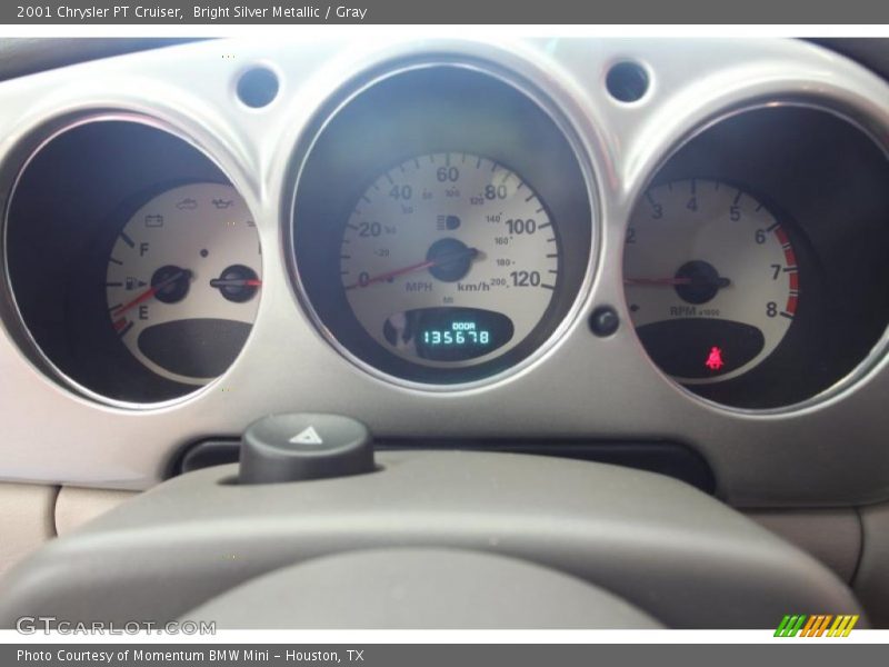 Bright Silver Metallic / Gray 2001 Chrysler PT Cruiser