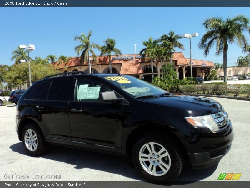 Black / Camel 2008 Ford Edge SE