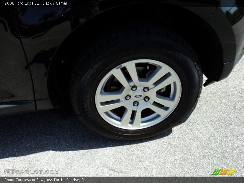 Black / Camel 2008 Ford Edge SE