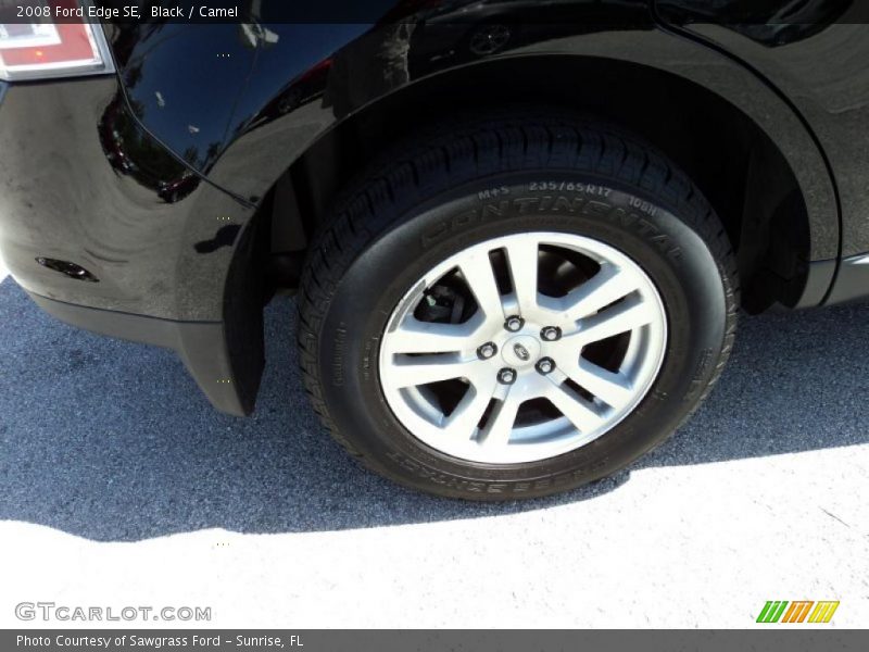 Black / Camel 2008 Ford Edge SE