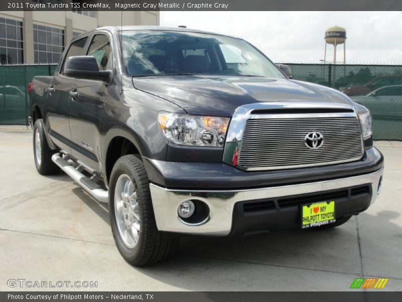 Magnetic Gray Metallic / Graphite Gray 2011 Toyota Tundra TSS CrewMax