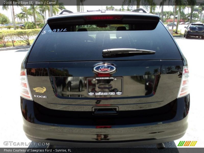 Black / Camel 2008 Ford Edge SE