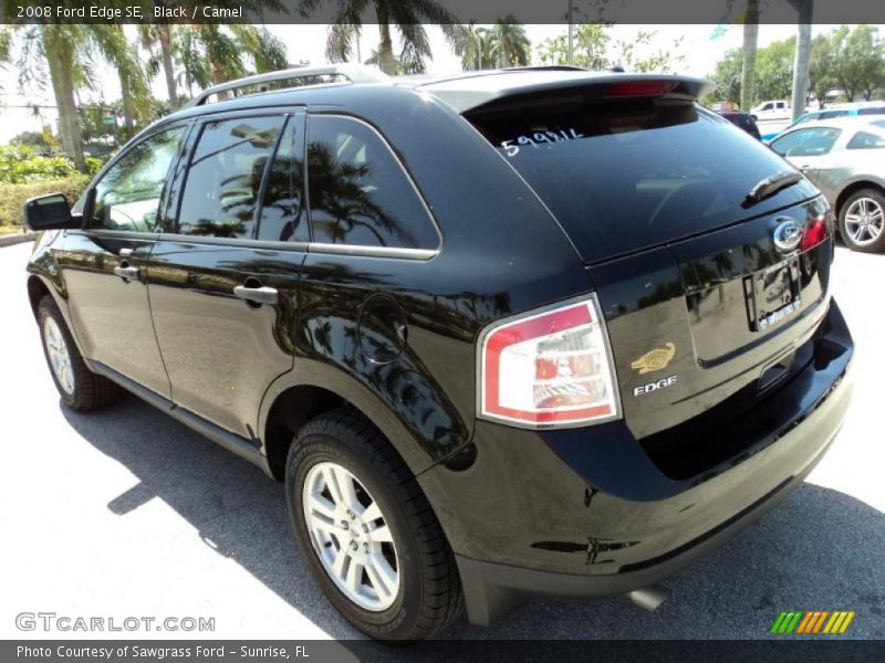 Black / Camel 2008 Ford Edge SE