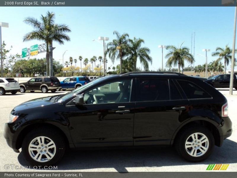 Black / Camel 2008 Ford Edge SE