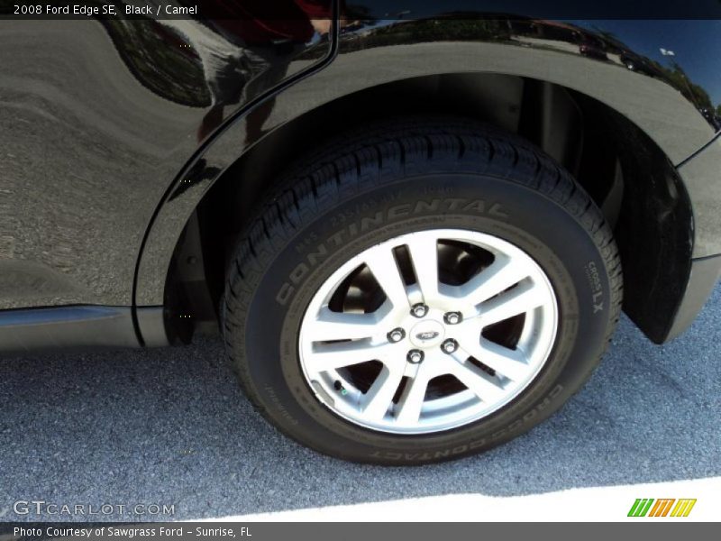 Black / Camel 2008 Ford Edge SE
