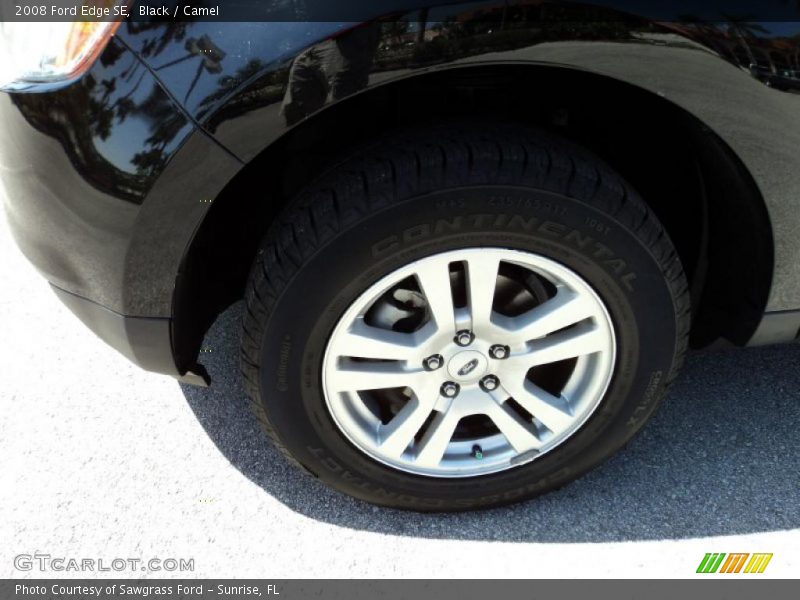 Black / Camel 2008 Ford Edge SE