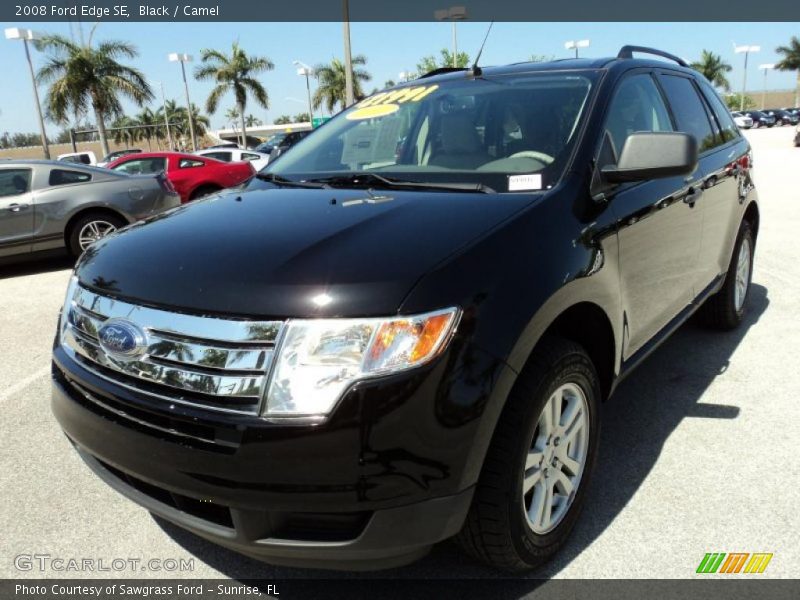 Black / Camel 2008 Ford Edge SE