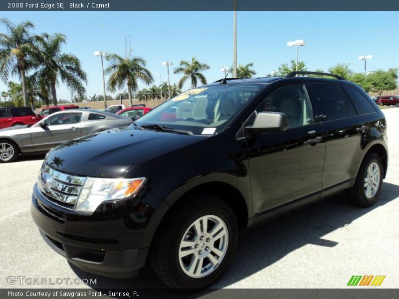 Black / Camel 2008 Ford Edge SE