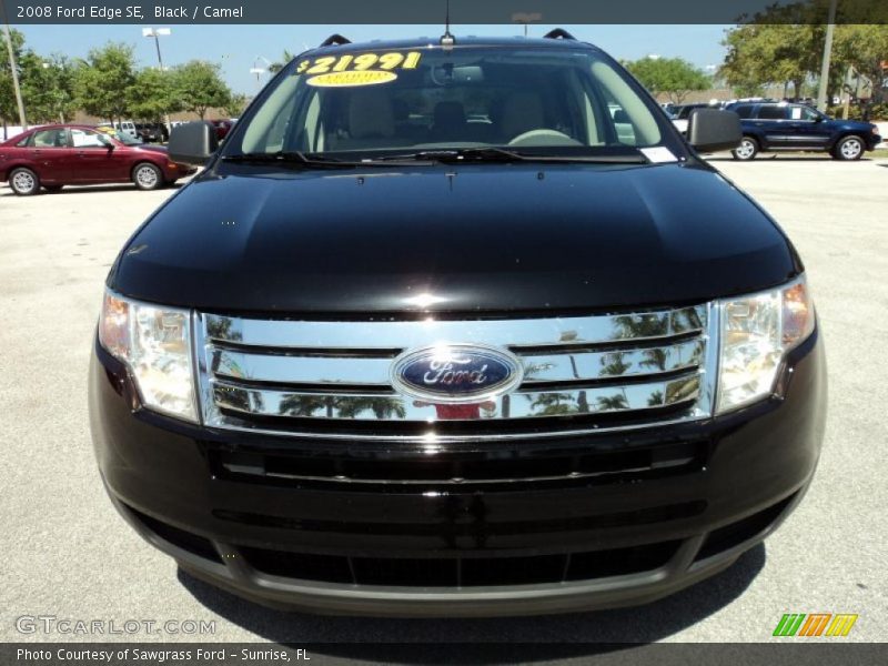 Black / Camel 2008 Ford Edge SE