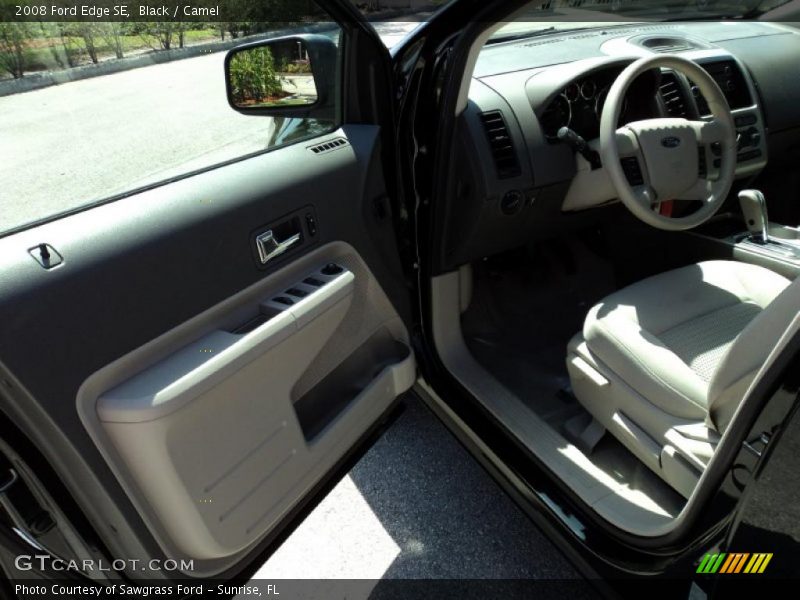 Black / Camel 2008 Ford Edge SE
