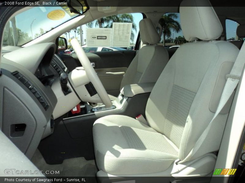 Black / Camel 2008 Ford Edge SE